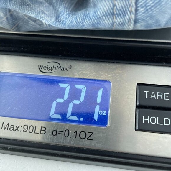 The Territory Ahead Denim Jacket L 100% Cotton Button-Front  Blue  0668 - Picture 7 of 7